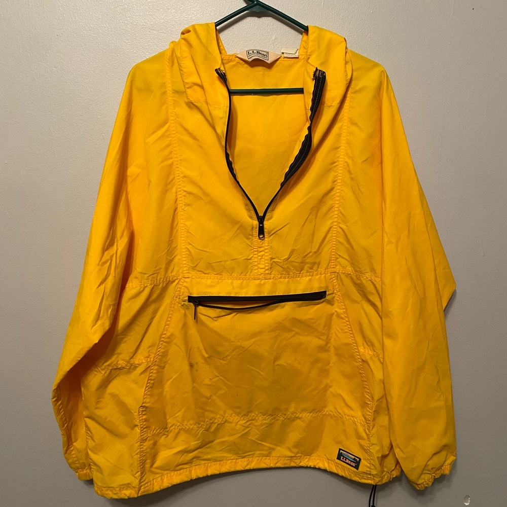 Vintage L.LBean Rain Jacket/Pullover Large